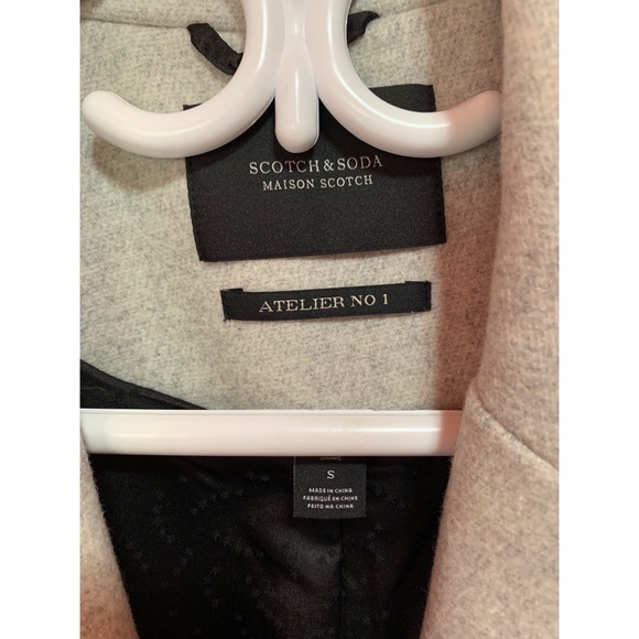 Scotch and Soda wool trench coat - Picture 3 of 6